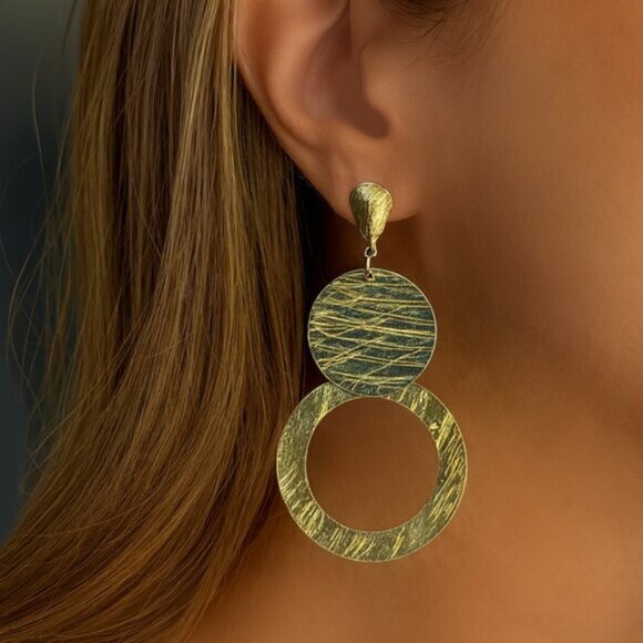 Jewelry - 🇮🇹 “Luna” by Cabocla Tuscany Earrings